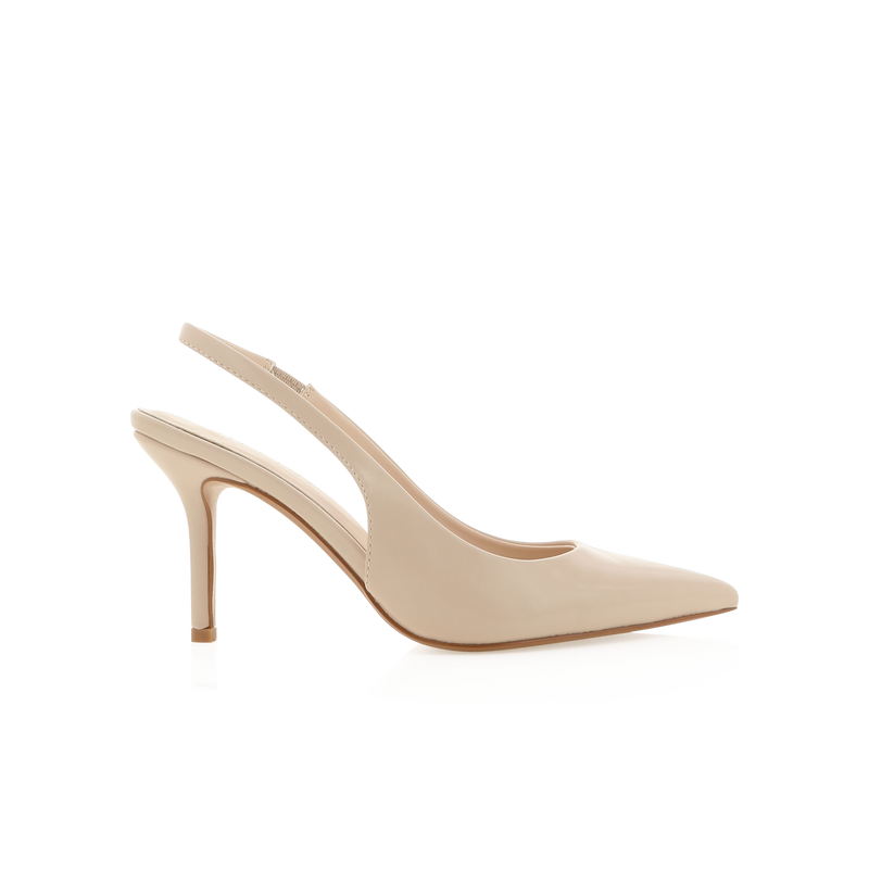 Shushop Blondie Slingback Heel- Seashell Shine