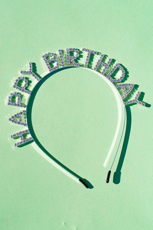 HAPPY BIRTHDAY Headbands
