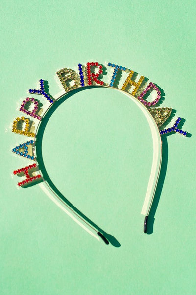 HAPPY BIRTHDAY Headbands