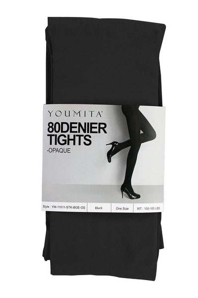 Black Opaque Tights