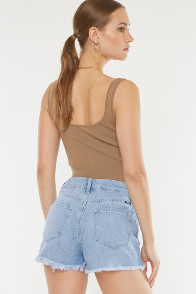Kancan High Rise Mom Short