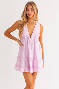 Aubrey Dress- Light Pink