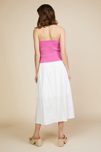 Sweetheart Bandeau Top- Light Pink