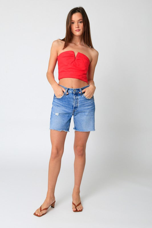 Noemie Top - Red