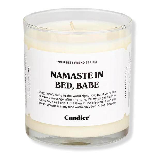 Candier Candles- Namaste In Bed