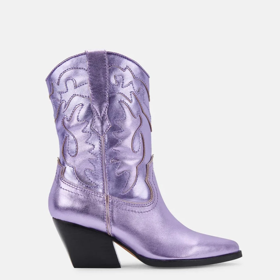 Dolce Vita Electric Violet Leather Boots
