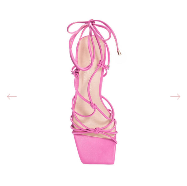 Yita Strappy Heels- Pink