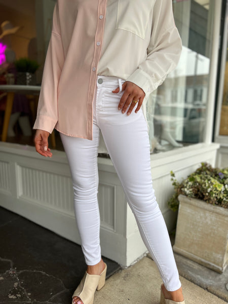 White Denim Jeans