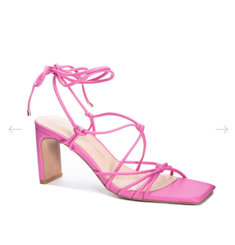 Yita Strappy Heels- Pink
