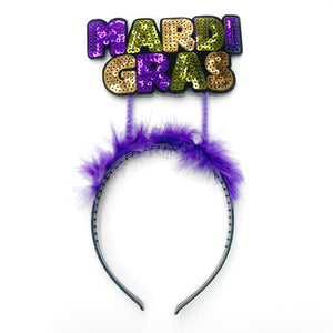 Mardi Gras Headband